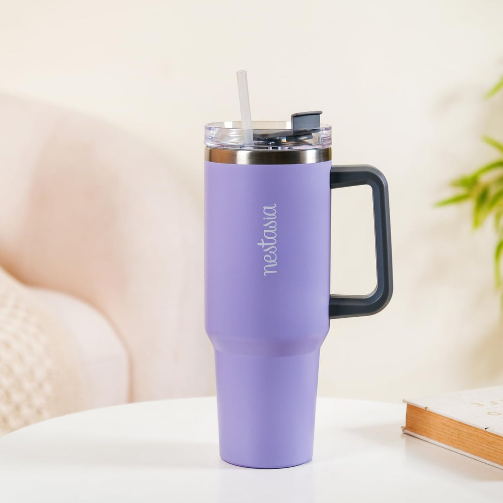 1.2L Tumbler with Lid & Straw