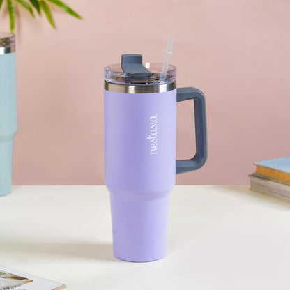 1.2L Tumbler with Lid & Straw