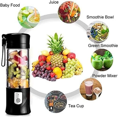 USB Rechargeable Mini Juicer Blender, Electric Juicer