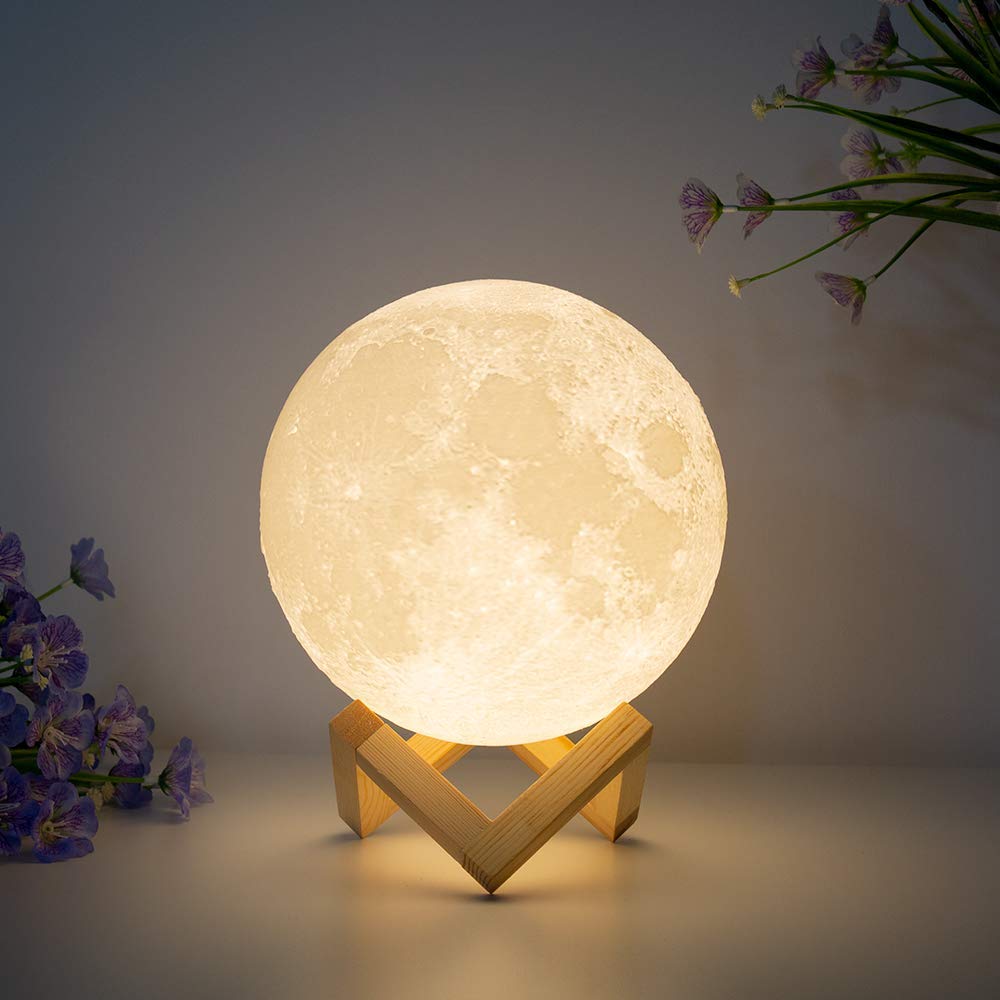 Desi Rang® Moon Light Lamp 3D 15cm