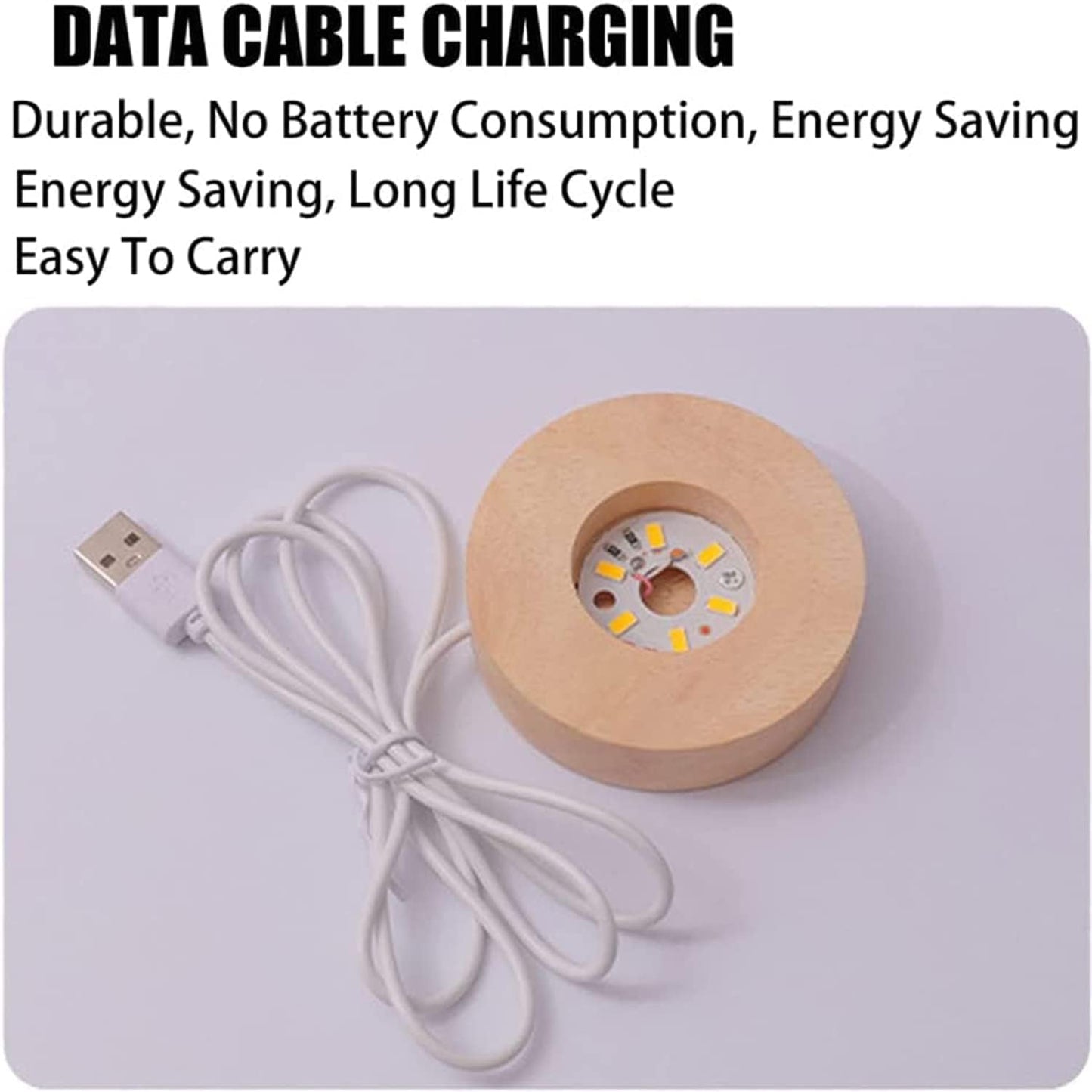 Galaxy Crystal Ball Night Light