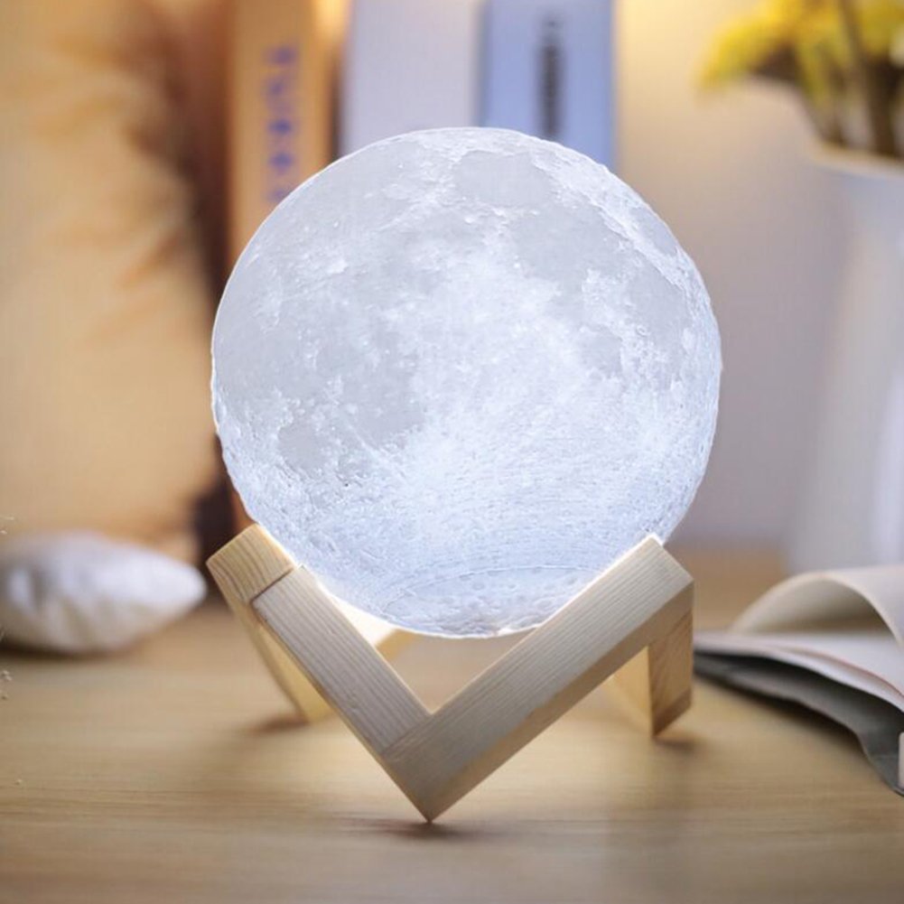 Desi Rang® Moon Light Lamp 3D 15cm