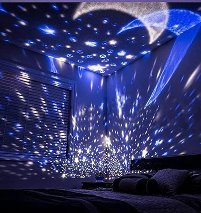 Star Master Rotating 360 Degree Moon Night Light Lamp