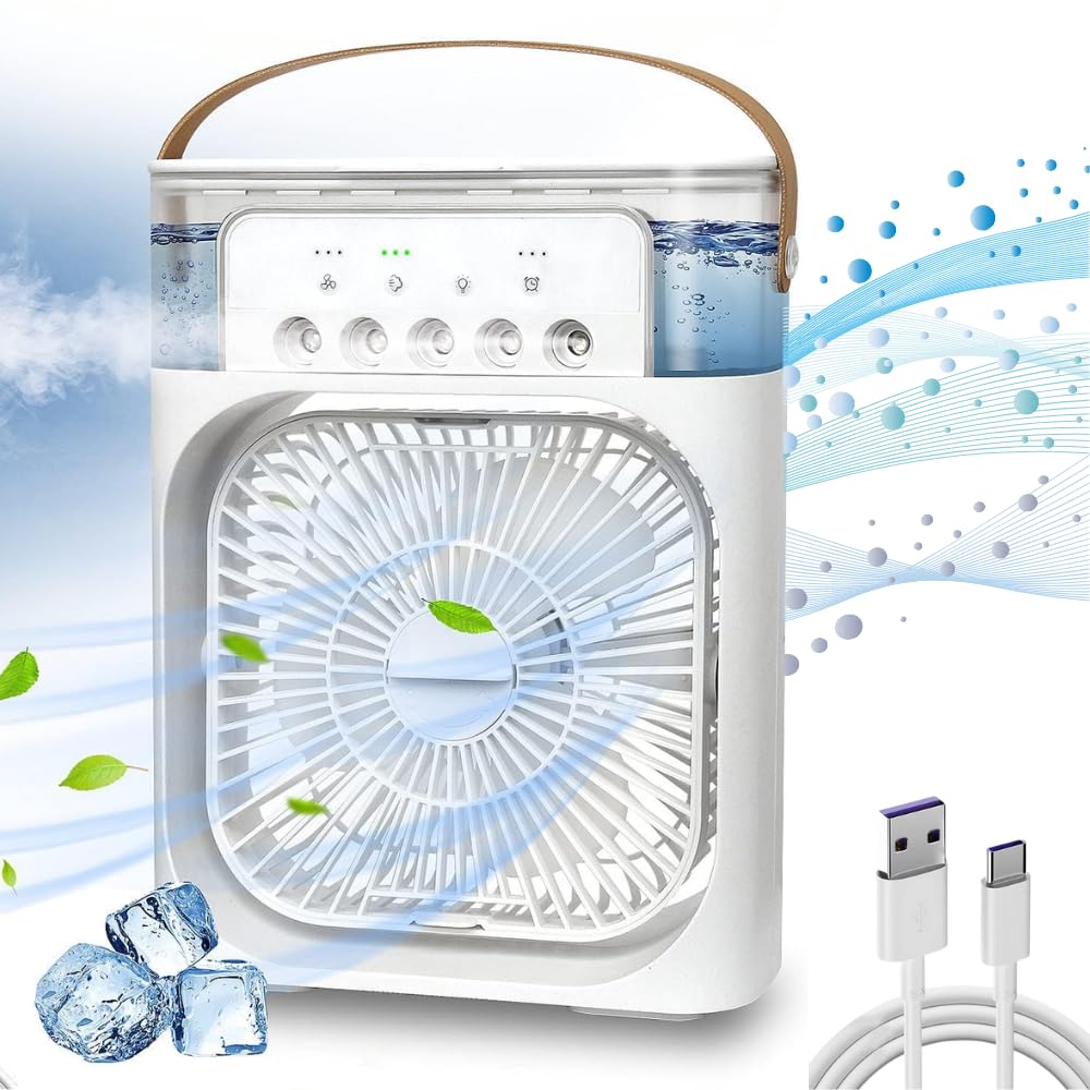 15 YEARS WARRANTY Personal Air Cooler, Portable Air Conditioner Fan