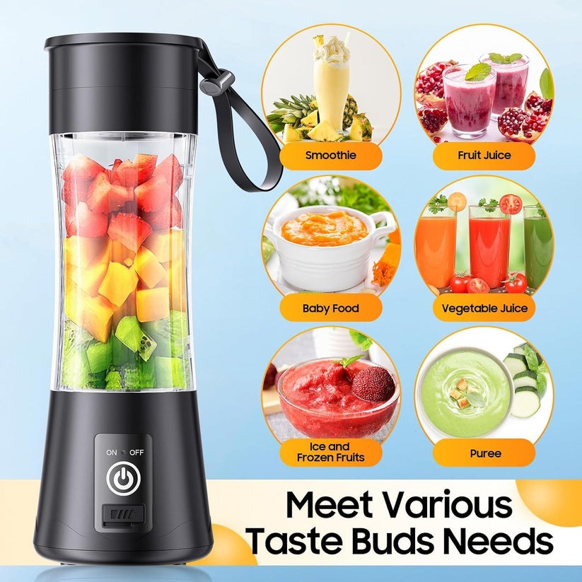 USB Rechargeable Mini Juicer Blender, Electric Juicer