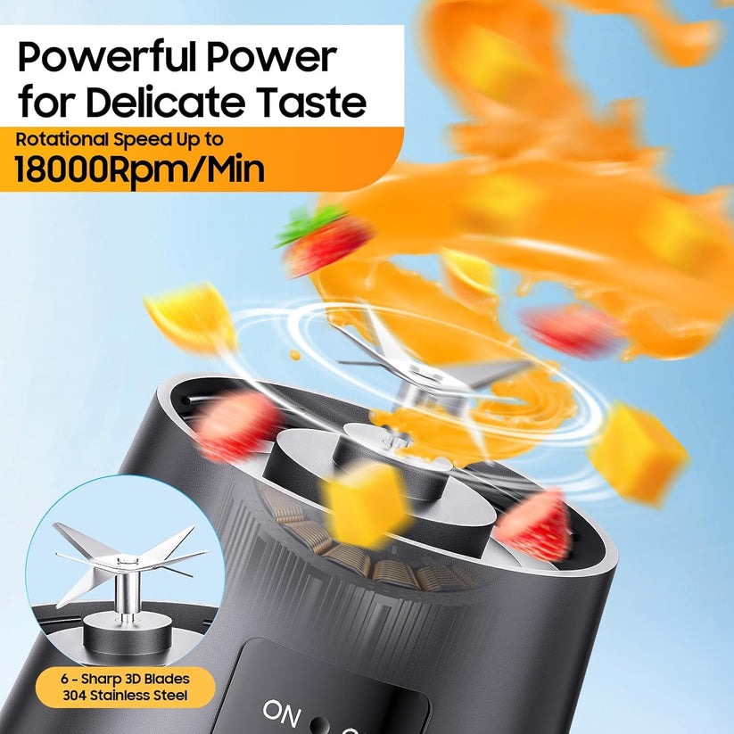 USB Rechargeable Mini Juicer Blender, Electric Juicer