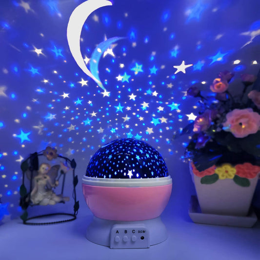 Star Master Rotating 360 Degree Moon Night Light Lamp