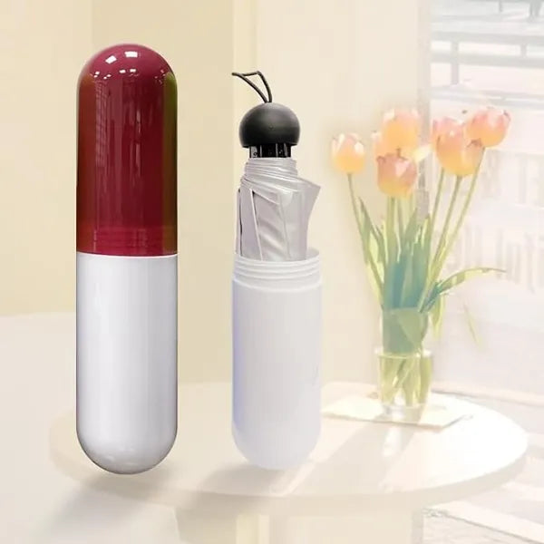 Capsule Case Umbrella Lightweight Waterproof AZ10