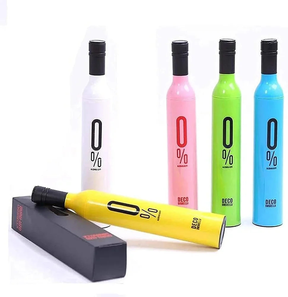 2 Fold Foldable Bottle Umbrella