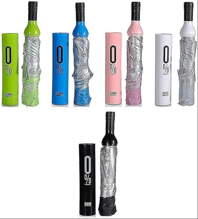 2 Fold Foldable Bottle Umbrella